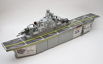 HEROES Ultimate Badge of Courage AIR CRAFT CARRIER Working almost 36" Long RARE! - Image 1 of 4