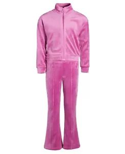 Id Ideology Toddler & Little Girls Velour Two Piece Set, Long Sleeve Set Jacket, - Picture 1 of 1