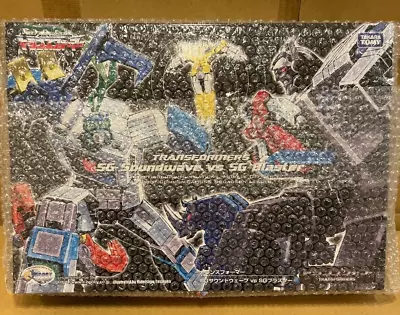 TAKARA TRANSFORMERS G1 reissue e-Hobby Shattered Glass SG Soundwave VS Blaster - Image 1 of 4