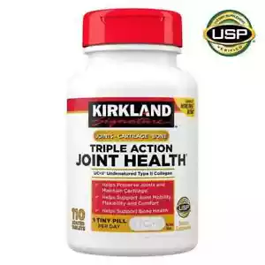 Kirkland Signature Triple Action Joint Bone Health, 110 Coated Tablets Mobility - Picture 1 of 1