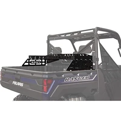 Tusk Cargo Rack Regular Black Powder Coated Compatible with Polaris Ranger Crew Foto 1 de 4
