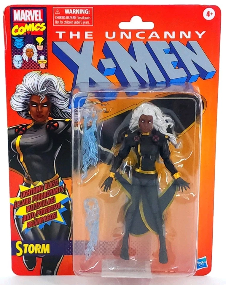 Hasbro The Uncanny X-Men Marvel Legends Retro Storm Black Suit Action Figure