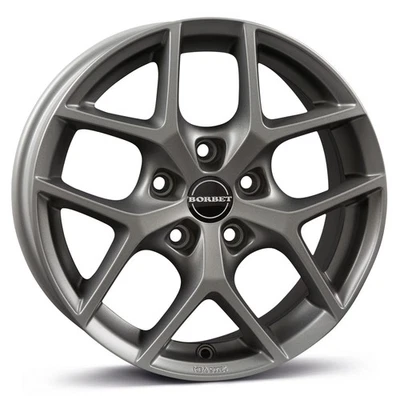 Borbet Felgen Y 8.0x18 ET48 5x1143 TITAM für Mazda 3 3 MPS 3 Sport 6 6 MPS 6 Spo - Image 1 of 4