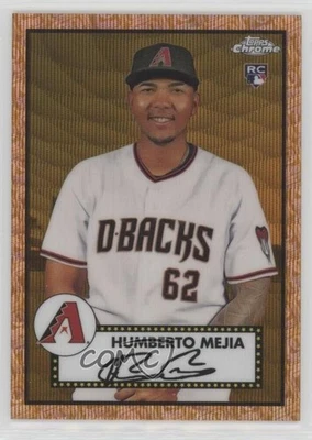 2021 Topps Chrome Platinum Anniversary /50 Humberto Mejia #136 Rookie RC - Image 1 of 2