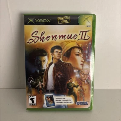 Juego Shenmue II Microsoft Xbox Nuevo Precintado Incluye DVD Shenmue la Película Foto 1 de 3