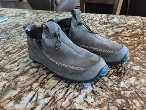Smartwool Timberland Leather Wool Power Lounger Slipon Shoes Men’s Size 12 Taupe - Picture 1 of 9