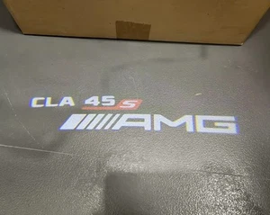 Mercedes CLA 45 S AMG C118 Door Puddle Lights 2pc (GLASS LENS) - Picture 1 of 1