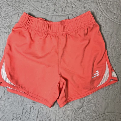 Girl's BCG Size XS  Athletic Shorts, Elastic Waist, Orange - Image 1 of 4