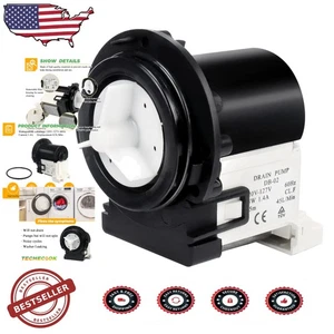 Durable ABS Metal Washer Drain Pump for LG/Kenmore 4681EA2001T 45L/Min High Flow - Picture 1 of 10