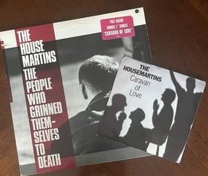 Housemartins-The People Who Grinned Themselves To Death Elektra VINYL Promo W/7” - Picture 1 of 7