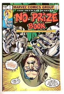 The Official Marvel NO-PRIZE Book #1 / Marvel High-Grade 1982 / NM or Better - Picture 1 of 5