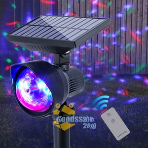 Proyector Laser Luces Solar Navideñas Xmas de Navidad Impermeable Para Exterior - Picture 1 of 18