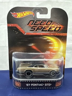 2014 Hot Wheels Retro Entertainment Need For Speed '67 Pontiac GTO - Image 1 of 4