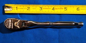 Mac Tools MR690FK 1/4" drive AXIS flex head ratchet 6" long - Foto 1 di 8