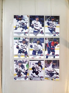 2024-25 UMASS Lowell River Hawks 750 made single DYLAN COOK Princeton MN - Picture 1 of 2