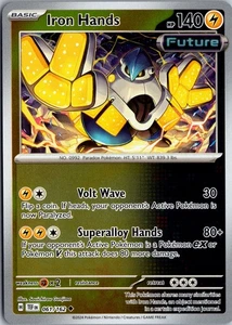 Iron Hands - SV05: Temporal Forces #061/162 Reverse Holo Uncommon - Picture 1 of 2
