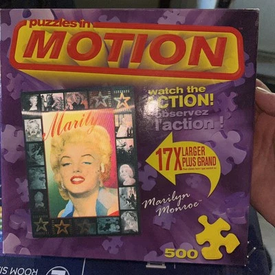 Puzzles en Movimiento Marilyn Monroe 500 Piezas Puzzle Nuevo En Caja #11 Foto 1 de 3