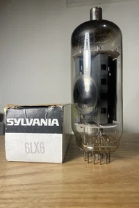 Tubo de válvula Westinghouse 6LX6 hecho en EE. UU. solo probado en continuidad - Imagen 1 de 3