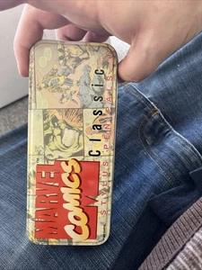 Marvel Comics Classic Stylus Pen Pals Silver Surfer mit Dose Vintage 1995 - Bild 1 von 8