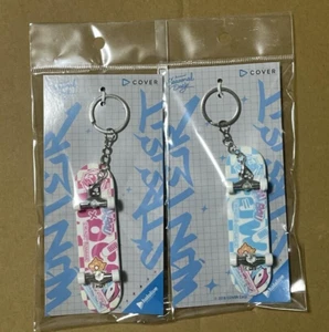 Hololive Seasonal Days Winter Street Fuwamoco Fingerboard key holder set - Picture 1 of 1