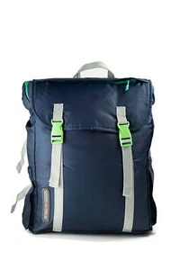 37F Kids Sleeping Bag and Backpack, Comfort Liner, Navy - Picture 1 of 5