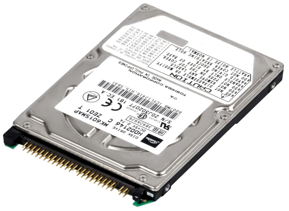 Hard Drive Toshiba Laptop 6GB MK6015MAP 4200U/Min 256KB Pata Ata Ide 2.5'' Inch - Image 1 of 3