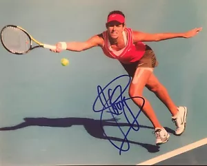 Foto firmada de tenis de Julia Goerges de 8x10 - Imagen 1 de 3