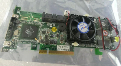 Areca ARC-1220-X4 4 port SATA II RAID Adapter card PCIe x8 - Image 1 of 4