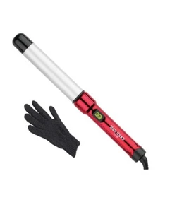 Curlipops 1-1/4'' Tourmaline + Ceramic Curling Wand Bed Head Red - Picture 1 of 4