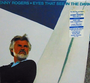 Kenny Rogers "Eyes That See In The Dark" with Dolly Parton  original Shrink  - Picture 1 of 6