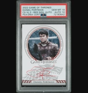 2022 HBO Game Of Thrones Daniel Portman Podrick Payne Auto PSA 10/10 CS VL.2 - Picture 1 of 2