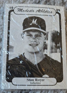 1989 CHONG MODESTO ATHLETICS A'S SEALED CARD SET RICKEY HENDERSON MCGWIRE SGA - Picture 1 of 1