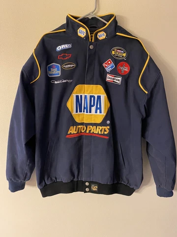 Michael Waltrip - Chase Authentics Napa Racing Jacket Mens 3xl NASCAR Preowned Cover