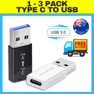 USB-C Female To USB 3.1 Male Port Adapter USB 3.1 Type C To USB 3.0 Type-A cord - Picture 1 of 11
