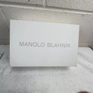 Manolo Blahnik Authentic Classic Schuh/Geschenkbox 12x7,5x4, weiß - Bild 1 von 11