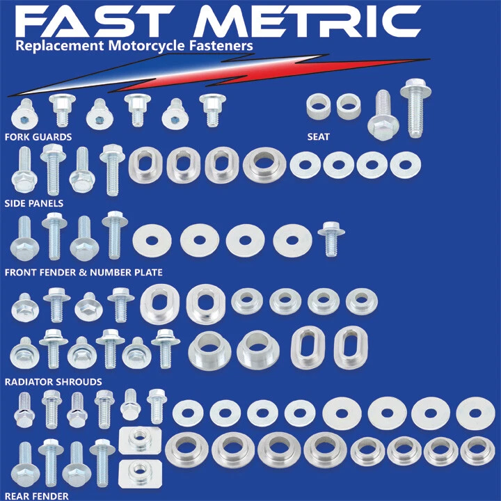 2018-2022 YZ 450F Plastics & Body Bolt Kits - EVERY Fastener you need-GUARANTEED - Image 1 of 1