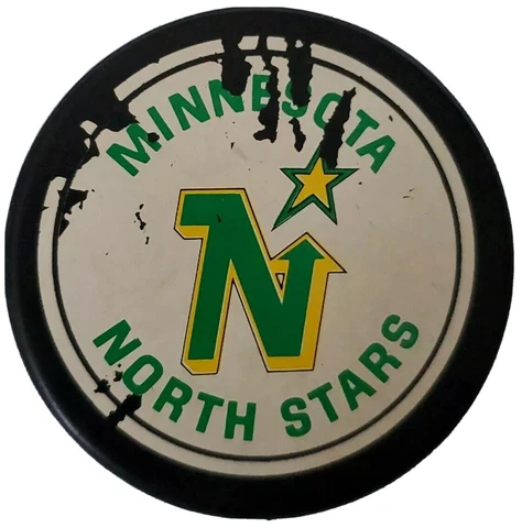 MINNESOTA NORTH STARS NHL VINTAGE ZIEGLER GAME PUCK TRENCH MFG. GT SLUG 🇨🇦 Cover