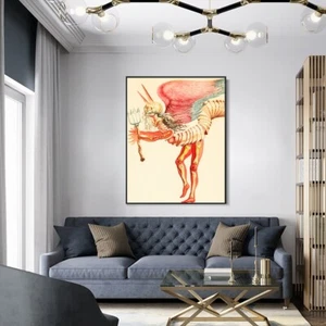 Framed Canvas Series#039 by Salvador Dali Living Room Home Office Decorations - Picture 1 of 14