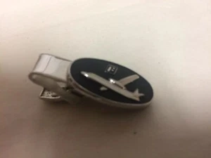 Vintage Robbinc Co Attleboro Plane Tie Bar - Picture 1 of 5