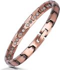 Smarter LifeStyle Extra Strength Double Copper Magnetic Women's, Bracelet 