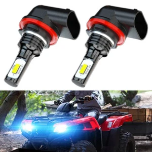 Ice Blue LED Headlight Bulb 12v For Honda TRX420 TRX500 TRX520 Rancher Foreman - Picture 1 of 9