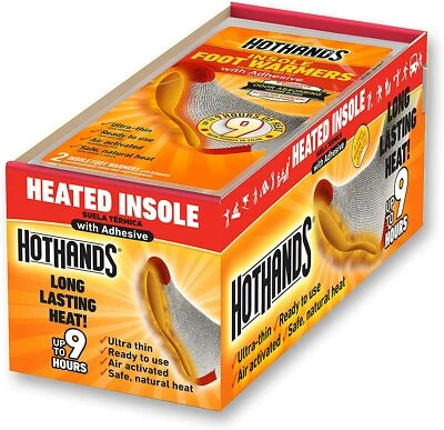 HotHand Insole Foot Warmers 32 Warmers (16 Pair)