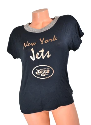 Camiseta Juniors New York Jets NFL Equipo Oficial Ropa Estampado Cursivo Talla M Nueva con Etiquetas Foto 1 de 4