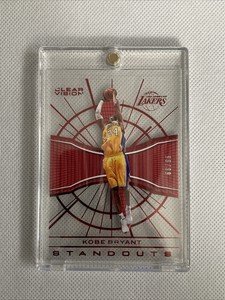 KOBE BRYANT #/99 2015 Clear Vision Standouts Red (Case Included)