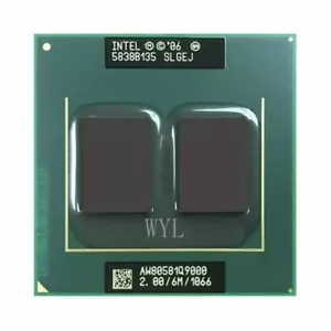 Intel Core 2 Quad Q9000 CPU SLGEJ 2.0GHz-6M-1066MHz Socket P Laptops Processor - Picture 1 of 3