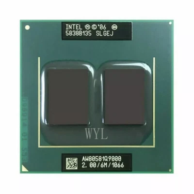 Intel Core 2 Quad Q9000 CPU SLGEJ 2.0GHz-6M-1066MHz Socket P Laptops Processor - Image 1 of 3