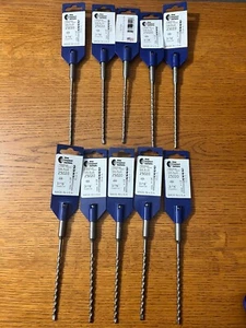 10 Stck. 25020 3/16 Zoll x 6-3/8 Zoll SDS Plus Schaft Steinbohrer Bits - Bild 1 von 1