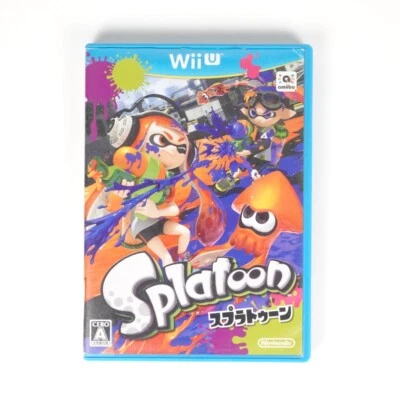 【REGION LOCKED】Splatoon Nintendo Wii U Japan Import US Seller  - Image 1 of 4