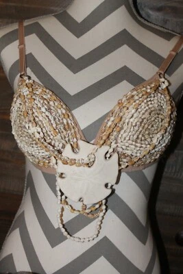 **LIQUIDACIÓN** Sujetador decorativo - Hecho a mano - Conchas marinas Foto 1 de 4