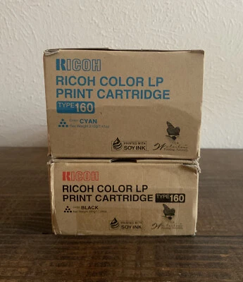 Ricoh 888445 Cyan & Black Color LP Toner Cartridge 10000 Page for CL7200, CL7300 - Image 1 of 2